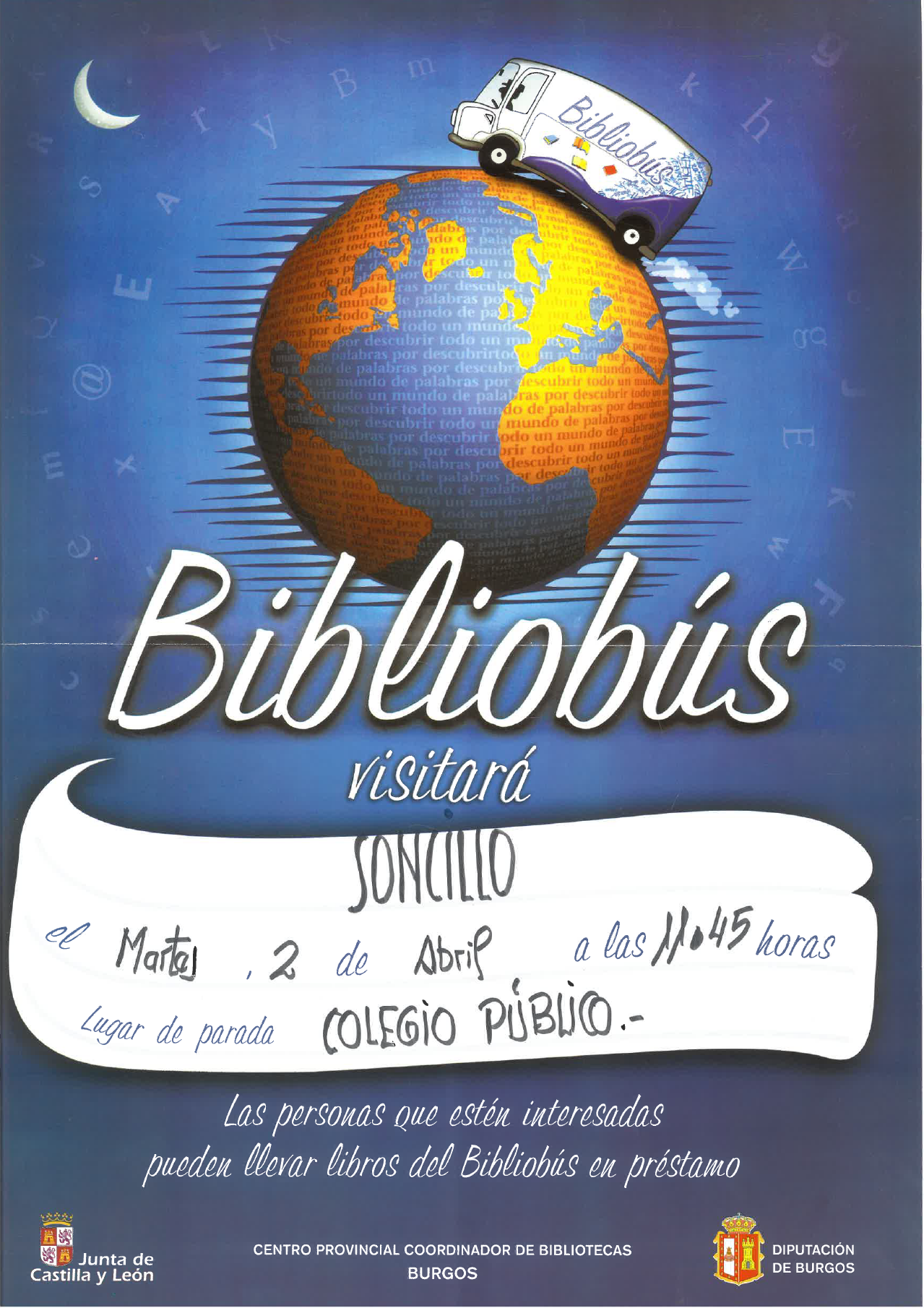 "BIBLIOBUS 2 DE ABRIL"